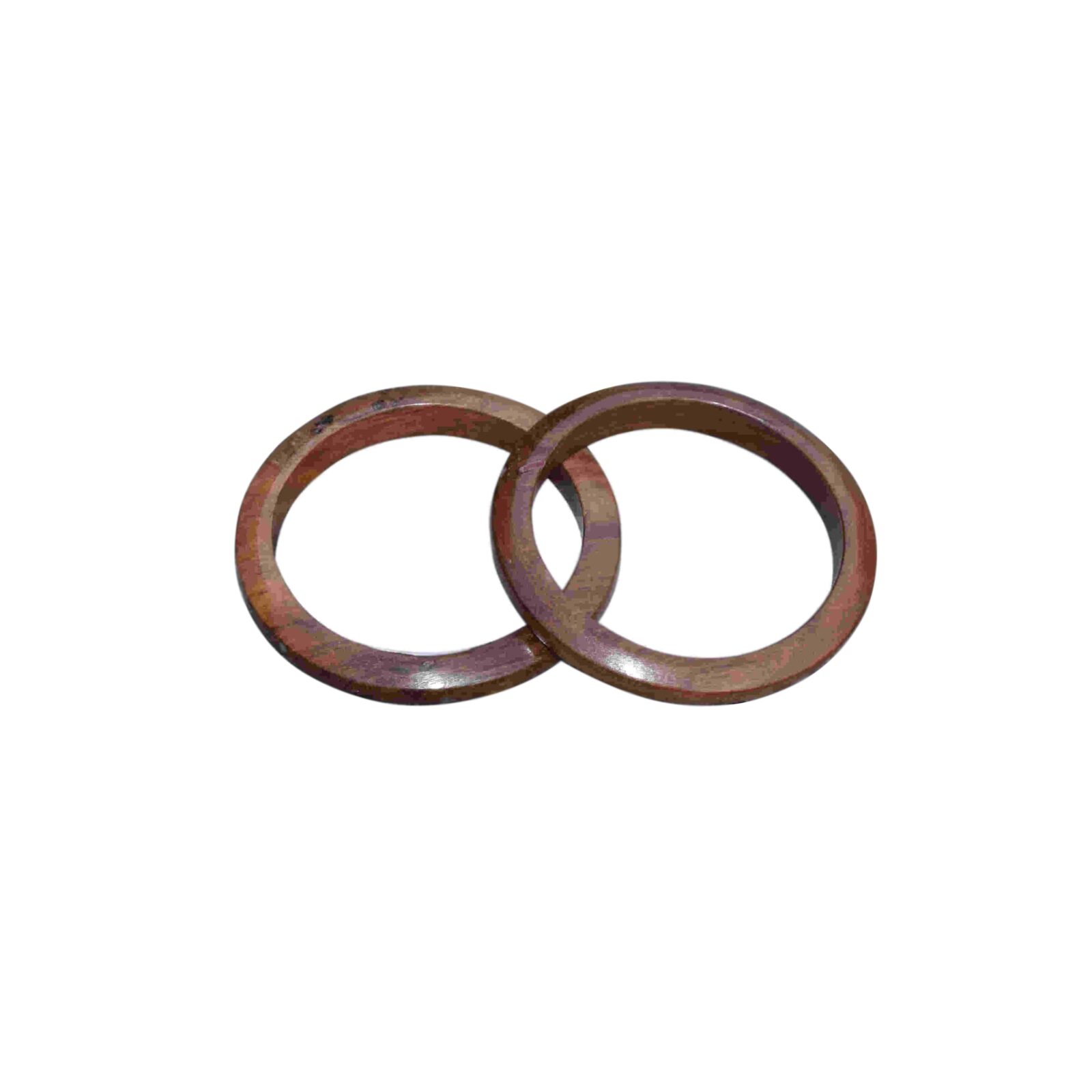 Natural Wooden Handmade Ethnic Large Bangles Bracelet Jewelry for Women Girls Wood Cuff Bracelet | EH-929 - Image 3