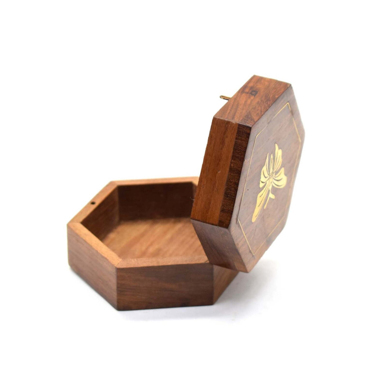 Small Ring Jewellery Wooden Storage Box Wooden Gift Box Beautiful Wooden Box Design - Image 3
