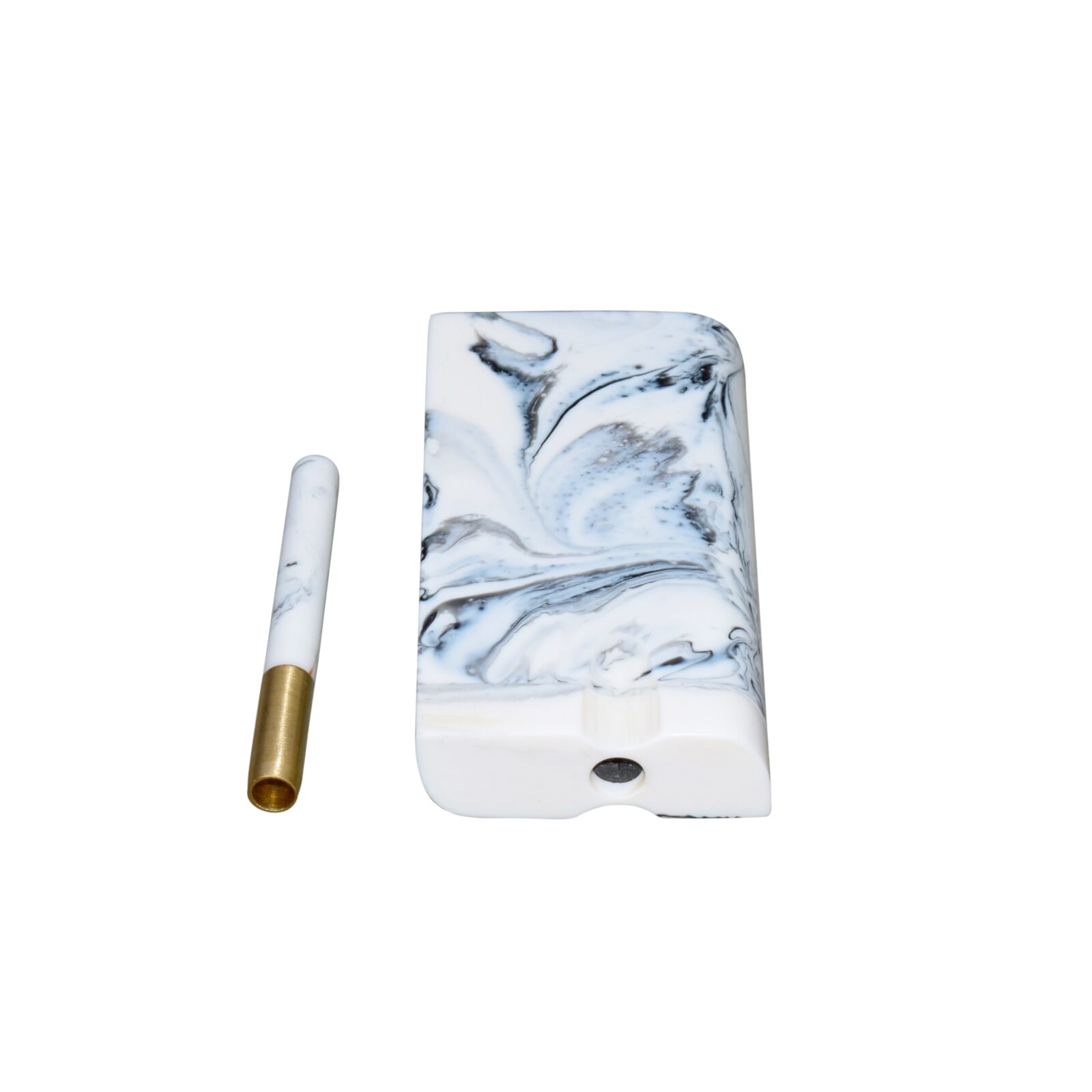 Resin Dugout With One HItter Smoking Pipe Accessories Custom weed Cigarette Case - Image 4