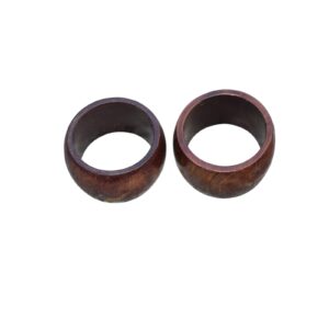 Natural Wooden Handmade Ethnic Large Bangles Bracelet Jewelry for Women Girls Wood Cuff Bracelet | EH-918