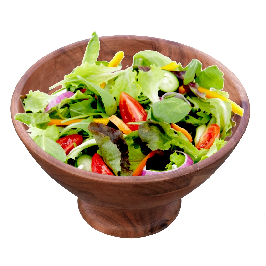 Wooden Fruit Salad Bowl Wooden Bowl For Fruit And Vegetable Wooden Salad Bowl Wooden Fruit Vegetable - Image 2