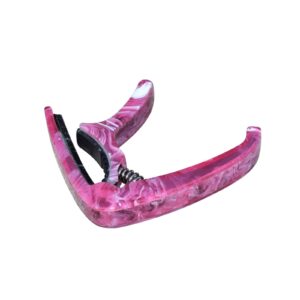 Adjustable Guitar Capo Holder Durable Resin Capo Stand Acoustic Guitar Capo Picks Holder in Various Colors