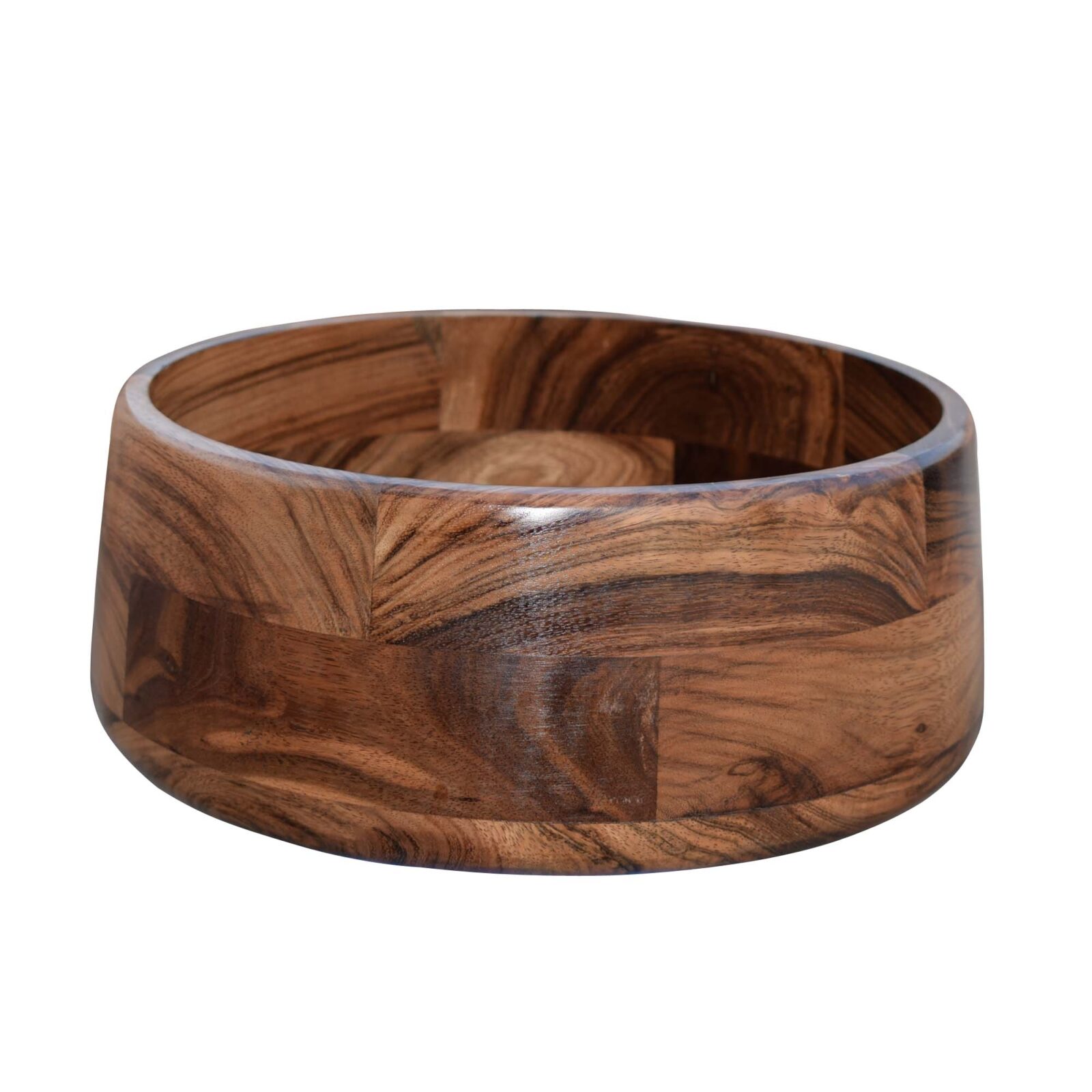 New Custom Design Wooden Salad Bowl Made Of Acacia Wood Completely Finished product. - Image 2