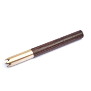 Excellent Standard Quality Durable Rose Wood & Brass Bat Smoking Pipe Smoking Pipe  Accessories One Hitter Bat Tobacco P