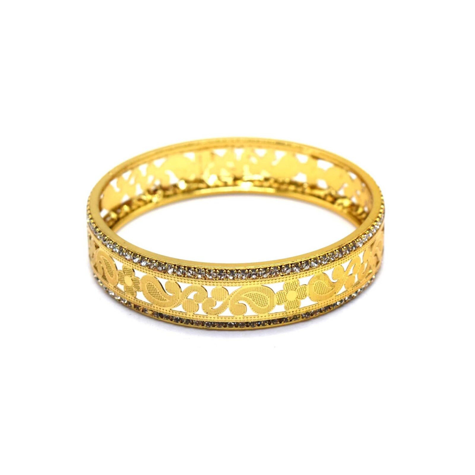 Bangles For Women High Quality New Fashion Gold Plated Bangles Jewellery Wedding Party Wear Luxury Design Bangles - Image 3