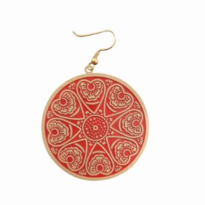 Beautiful New Design Luxury Handmade Metal Brass Multicolored Simple And Fashionable Earrings For Girls & Women
