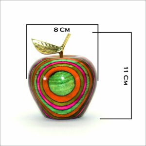 Unique Handmade Rainbow Wooden Apple Decoration Gifts--Designed By Indian Artist.