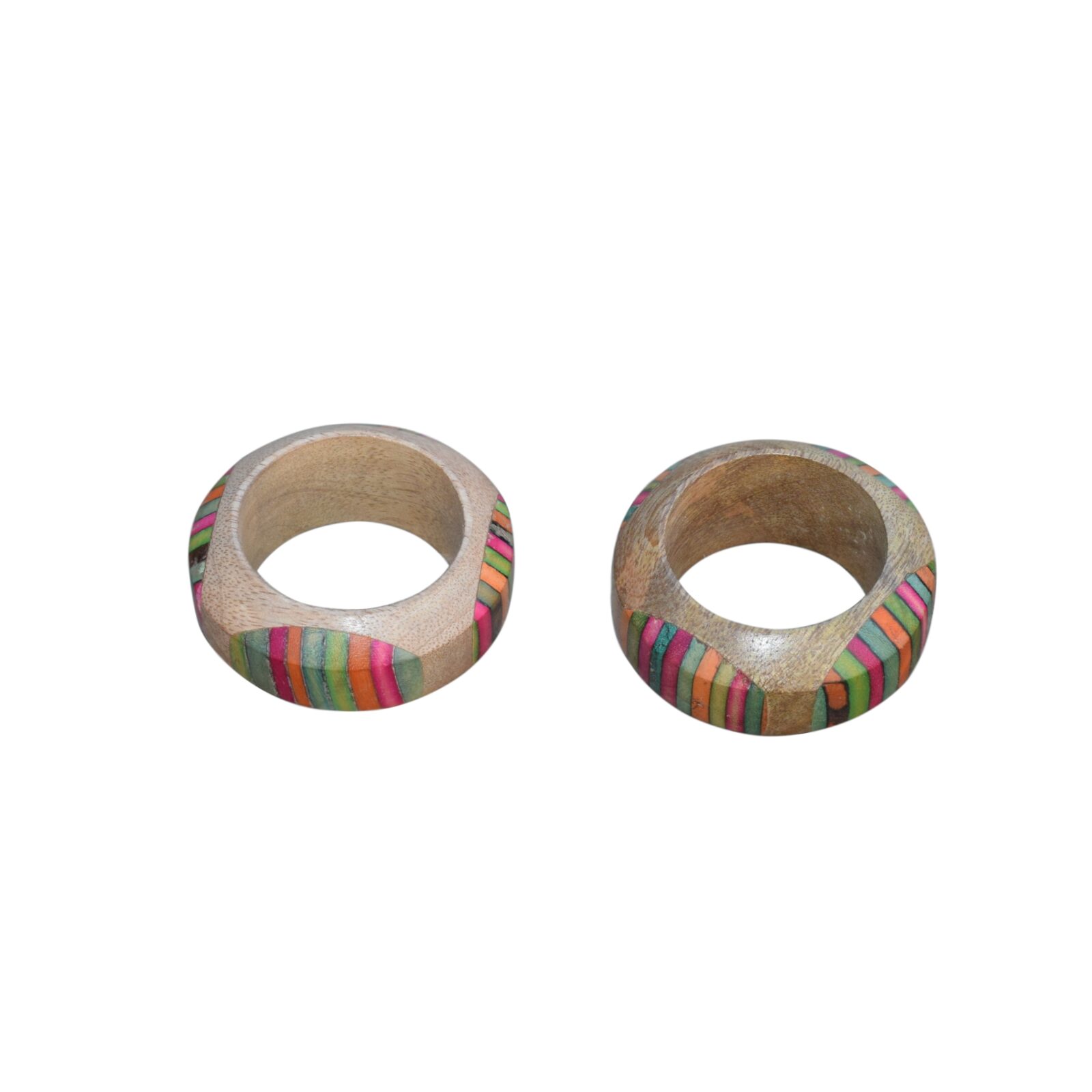 Customized Size Wooden Napkin Ring For Weddings Dinner Parties And Every Day Use Tabletop Decor Napkin Rings Holder - Image 2