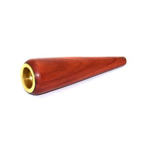 Hand Crafted Long Mouthpiece Red Wood Wooden Chillum One Hitter Smoking Accessories One Hitter Wood Chillum Tobacco Pipe