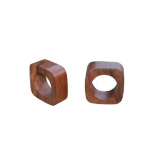 Customized Size Wooden Napkin Ring For Weddings Dinner Parties And Every Day Use Tabletop Decor | EH-885