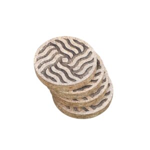 Top Quality Wooden Set Of 4 Coasters For Drink Tea Coffee And Glasses Serving Tray Coaster Suitable for all types of tab