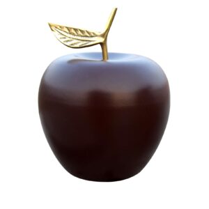 Fruit Art Home Decoration Aluminum Apple For Table Top Decorative Apple Home Decoration And Gifts Designed By Indian Art