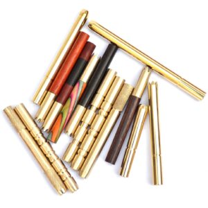Modern Advanced High Quality Bulk Export Supply Brass Metal One Hitter Dugout Bat Tobacco Cigarette Herb Smoking Pipes