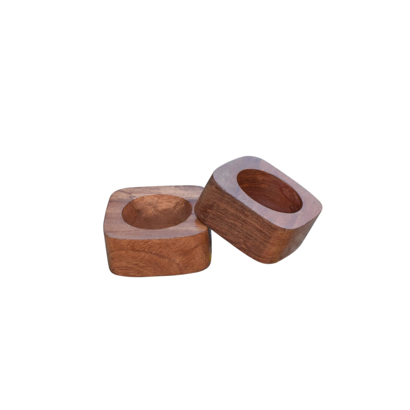 Customized Size Wooden Napkin Ring For Weddings Dinner Parties And Every Day Use Tabletop Decor Napkin Rings Holder - Image 2