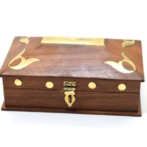 Gift Storage Box Handmade Wood Box For Women Jewellery Organiser Handcrafted Gift Items