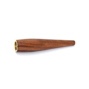 Traditional Style Sheesham Wood 5" Chillum Smoking Pipe Chillum Herbs Tobacco One Hitter Wooden Pipes