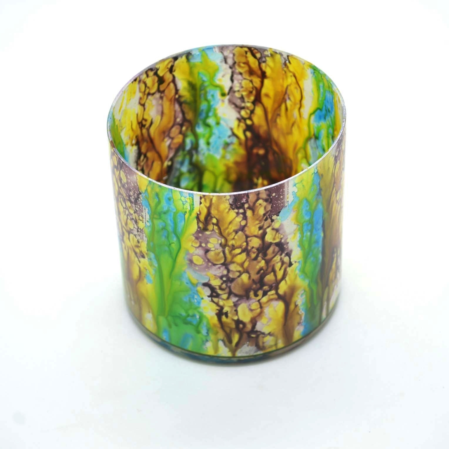 Handpainted Candle Class Jars For Candle Making Candle Vessels Home Decoration - Image 2