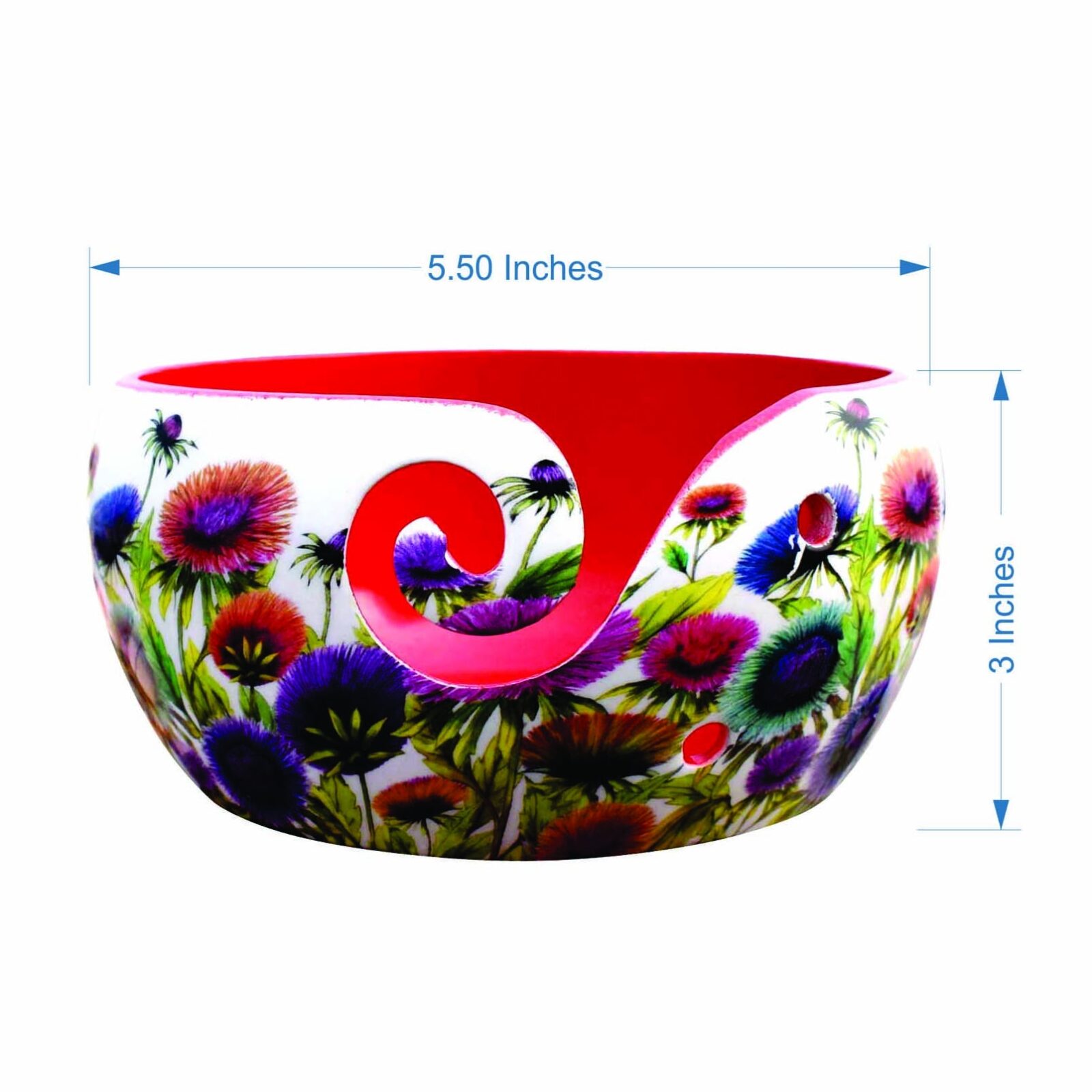 New Design Yarn Bowl Metal Yarn Bowl Made From Solid Aluminium Yarn Bowl - Image 4