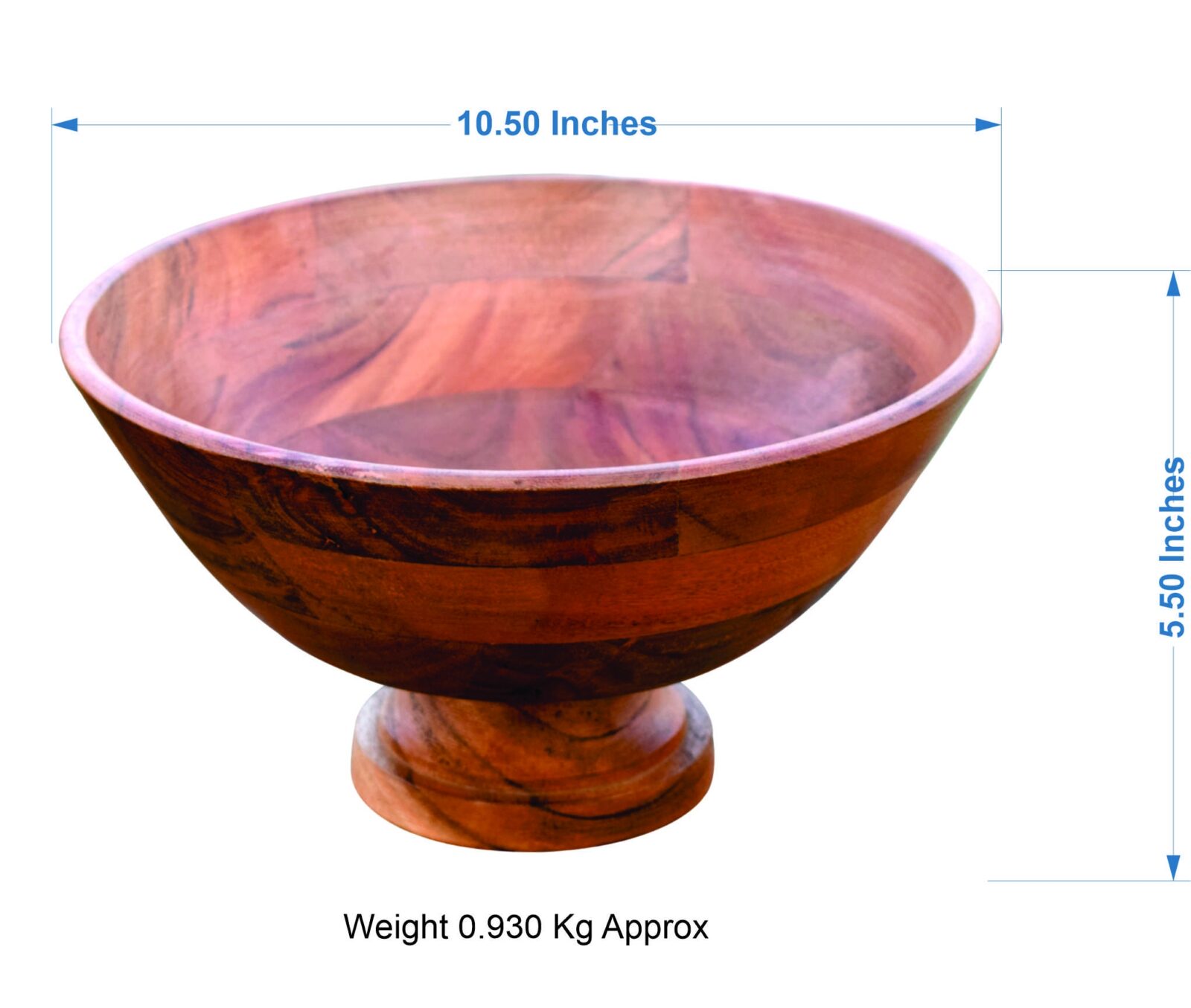 Wooden Fruit Salad Bowl Wooden Bowl For Fruit And Vegetable Wooden Salad Bowl Wooden Fruit Vegetable - Image 3