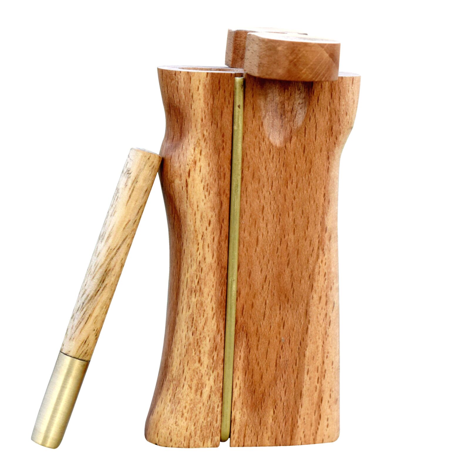 Steam Beech Wood Dugout 4 Inch with One Hitter and Poker - Image 3