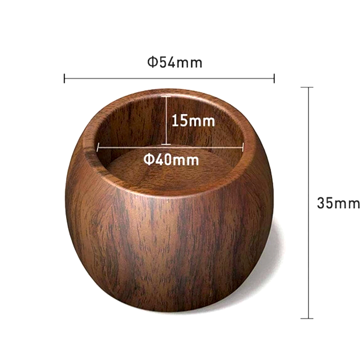 Vintage Wooden Tealight Holders Wooden Tea Light Candle Holders Votive Candle Holders for Table - Image 3