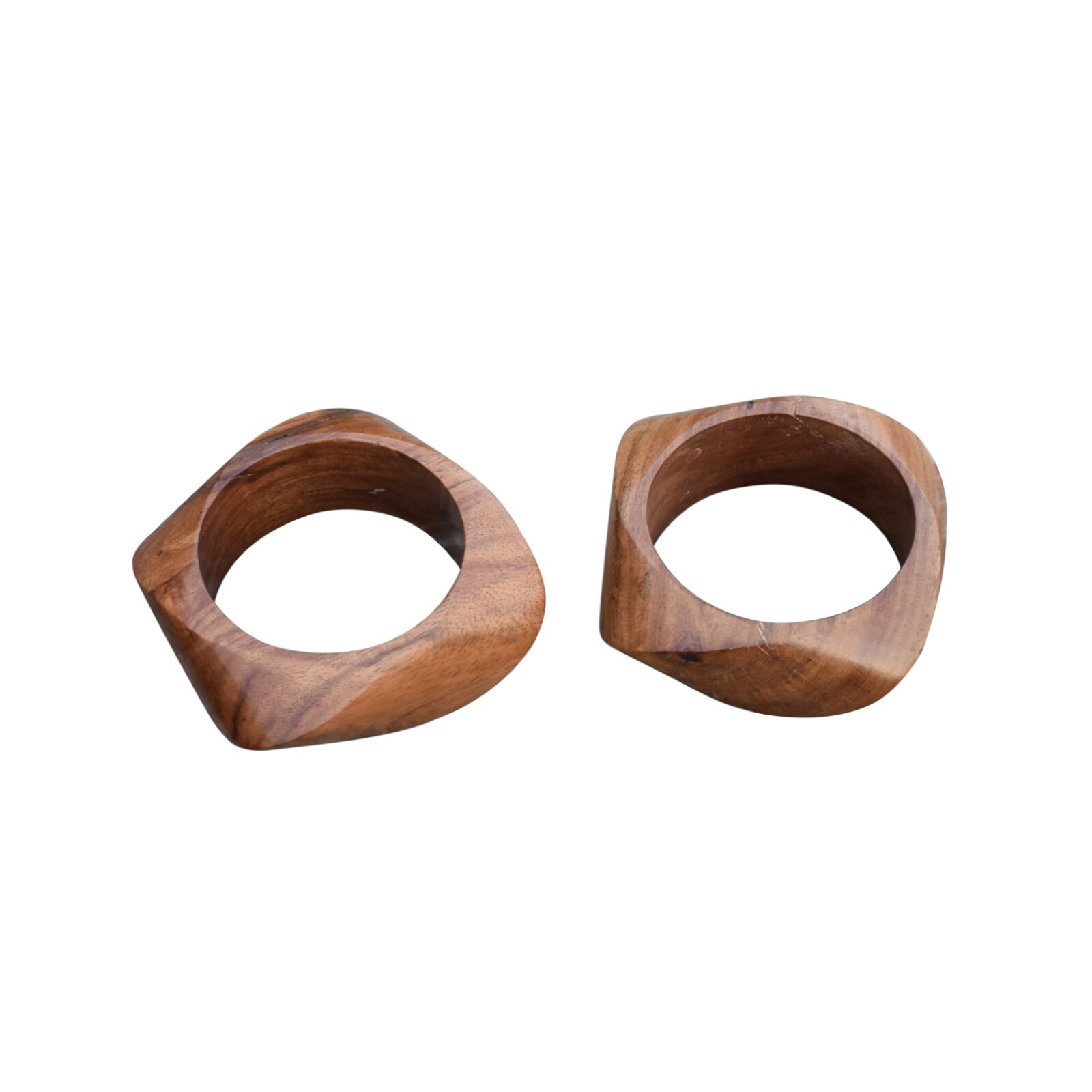 Natural Wooden Handmade Ethnic Large Bangles Bracelet Jewelry for Women Girls Wood Cuff Bracelet | EH-908 - Image 4