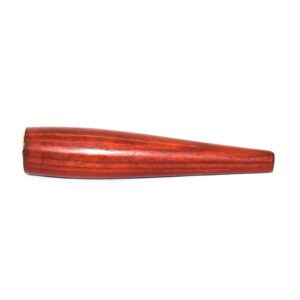 2022 New Curved Made Of Red Wood And Brass 5" Chillum Smoking Herbs One Hitter Tobacco Chillum Pipe