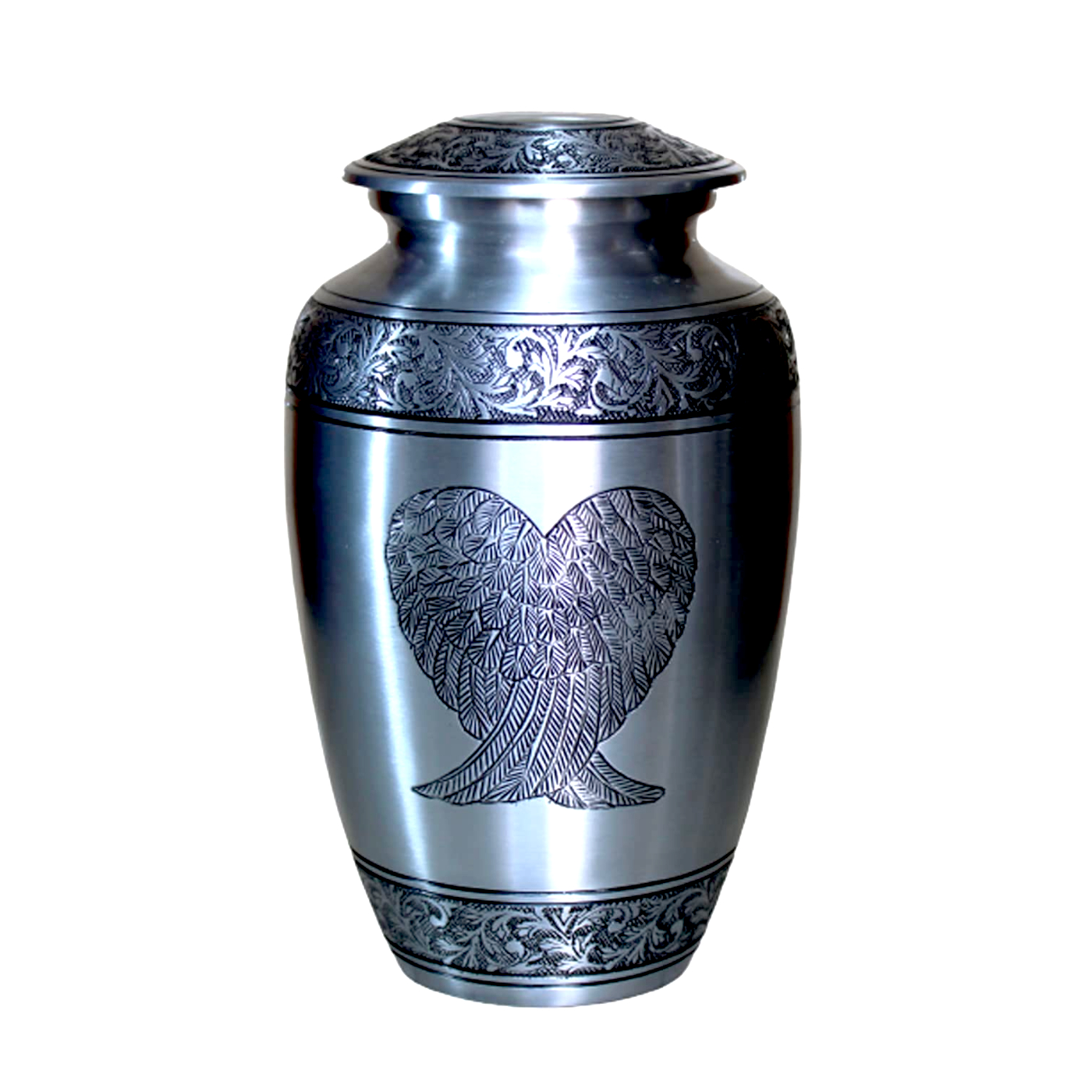Turquoise Gold Adult Aluminum Cremation Urn - Image 3